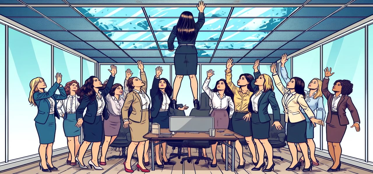 Gläserne Decke - Frauen im Top-Management